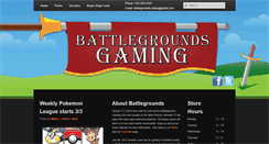 Desktop Screenshot of battlegroundsgaming.net